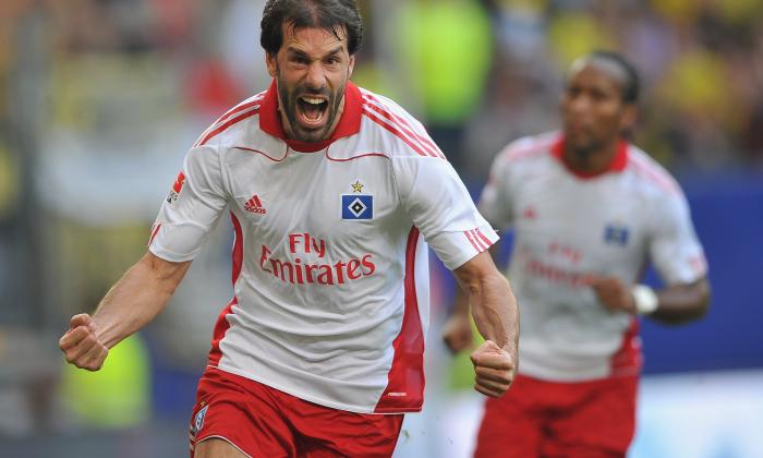 Van Nistelrooy spent two years in Hamburg, where he became a fan-favourite