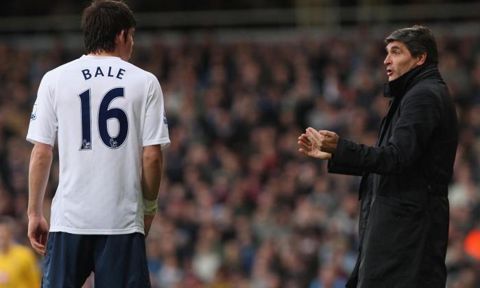 Gareth Bale and Juande Ramos during their time together at Tottenham
