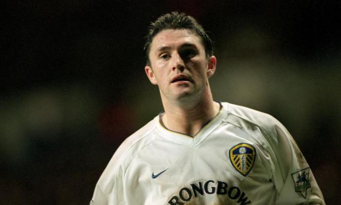 9) Robbie Keane (Leeds) v West Ham: 20 years, nine months and 13 days old