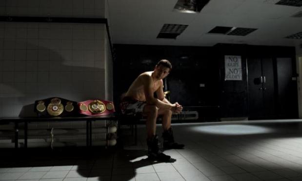 Carl Froch prepares to face George Groves