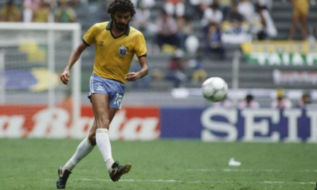 70) Socrates: Brazil, midfielder 1982, 1986 – click the arrow for more icons