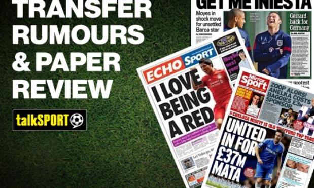 Transfer rumours and paper review