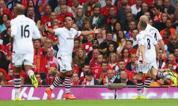 Liverpool 0-1 Aston Villa: Agbonlahor’s early strike sinks Reds at Anfield