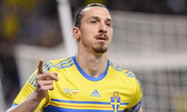 1. Zlatan Ibrahimovic - Sweden and Paris Saint-Germain - to see more, click the arrow above!