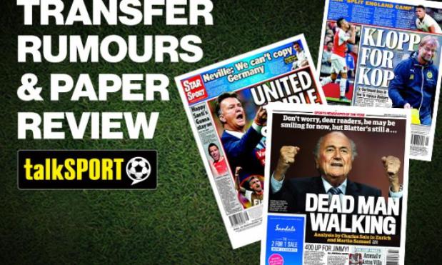 Transfer rumours and paper review – Friday, February 5