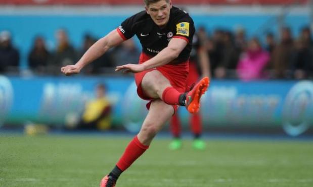 Aviva Premiership round-up: Owen Farrell stars as Saracens go top with victory over Exeter