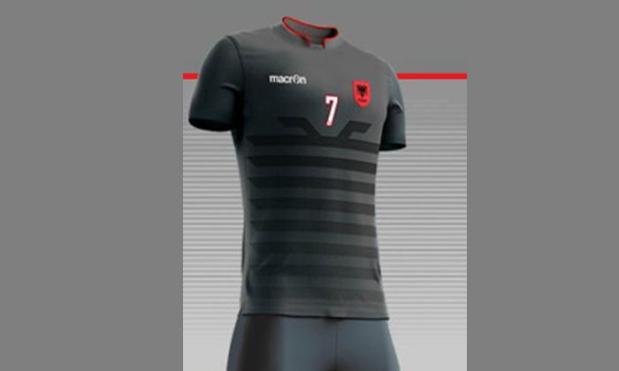 1. Albania away - Click the right arrow for more Euro 2016 kits