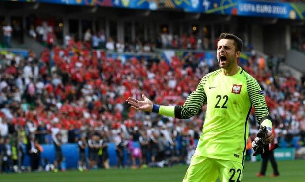 1. Goalkeeper: Lukasz Fabianski (Poland) has a WhoScored rating of 7.54 – check out the full line up by clicking the arrow above, right