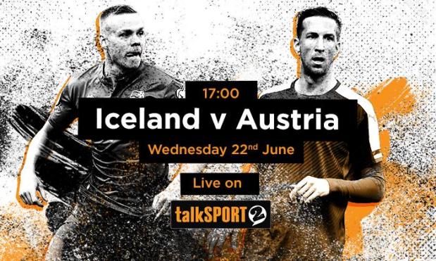 Iceland v Austria: Euro 2016 live stream commentary on talkSPORT 2