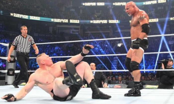 Goldberg returned to a WWE ring at Survivor Series
