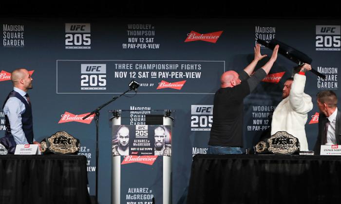 Conor McGregor press conference at UFC 205