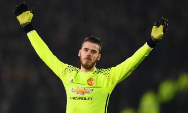 David De Gea insists he is 'very'happy' at Manchester United as Real Madrid transfer rumours resurface for star goalkeeper 