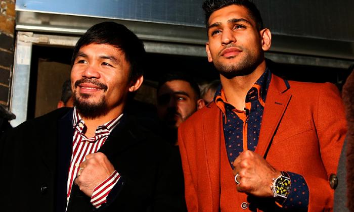 Boxing news: Amir Khan and Manny Pacquiao announce ‘super fight’ on April 23