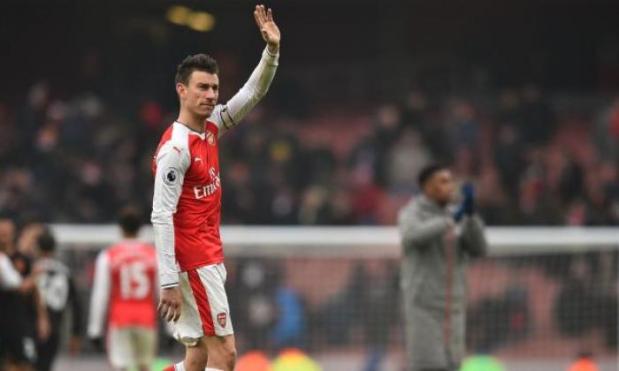 6. Laurent Koscielny (centre back) - click the arrow above, right, to see the full line up in squad number order