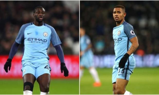 Manchester City news: Yaya Toure and Gabriel Jesus included in Champions League squad for last-16