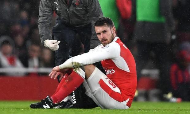 Arsenal injury news: Aaron Ramsey set for three weeks out with calf problem