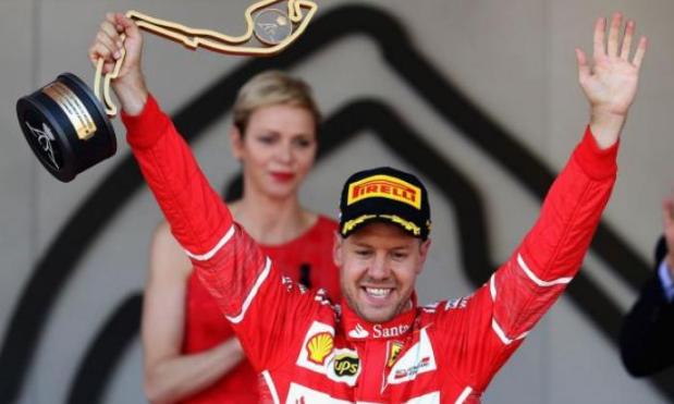 Sebastian Vettel has won the Monaco Grand Prix to extend his lead over Lewis Hamilton in the championship to 25 points