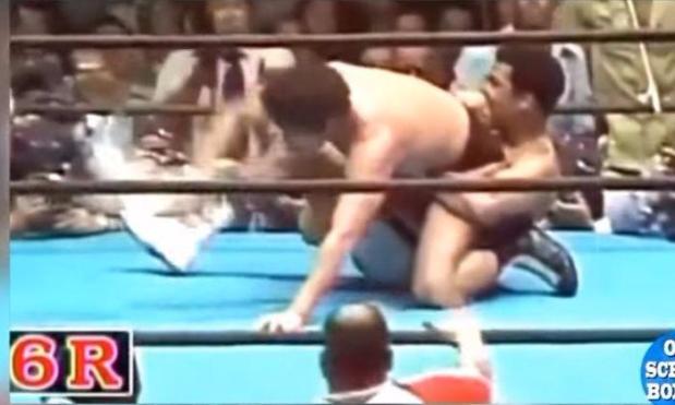 WATCH: Muhammad Ali fights Japanese wrestler Antonio Inoki in 1976 encounter