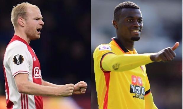 Everton set to splash the cash in £42million raid for Davy Klaassen and M'Baye Niang