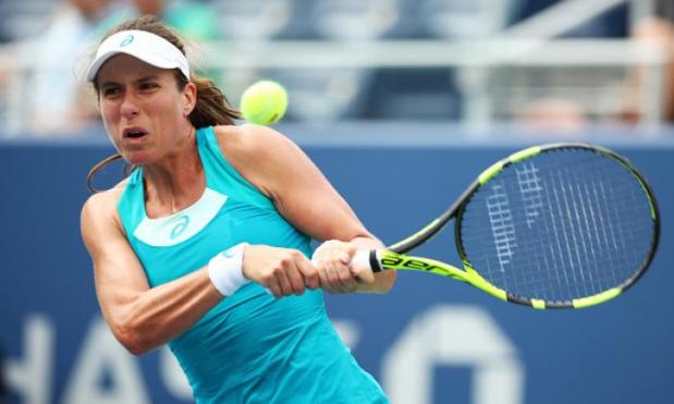 US Open: Johanna Konta and Heather Watson beaten, but Kyle Edmund beats Robin Hasse in straight sets