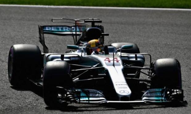 Formula 1: Lewis Hamilton equals Michael Schumacher's all-time pole position record at Belgian Grand Prix