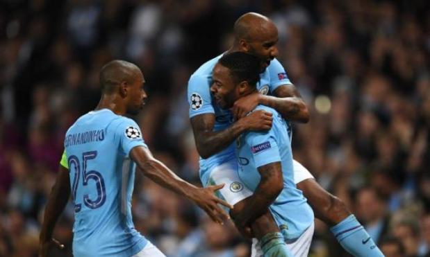 Manchester City 2-0 Shakhtar Donestsk: Kevin De Bruyne and Raheem Sterling net in nervy win