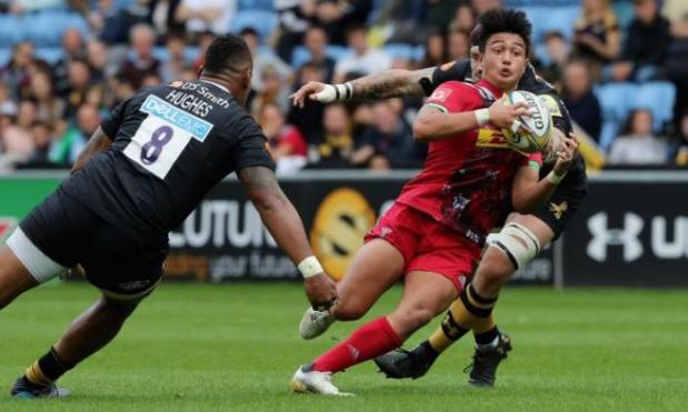 Wasps 21-24 Harlequins: Quins end hosts' 20-game unbeaten home record