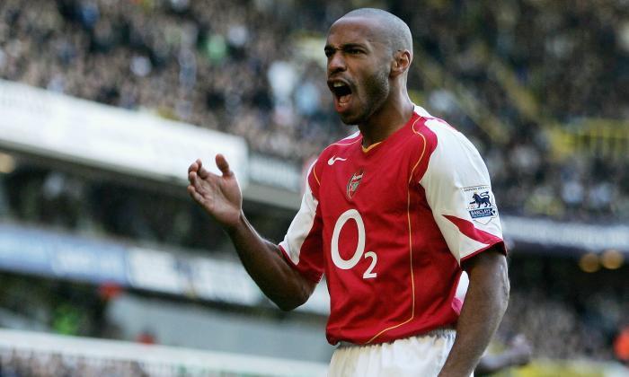 3. Thierry Henry - Scored 34 goals in 2004