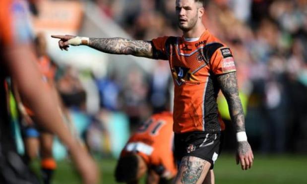 Castleford Tigers sack full-back Zak Hardaker after testing positive for cocaine last year
