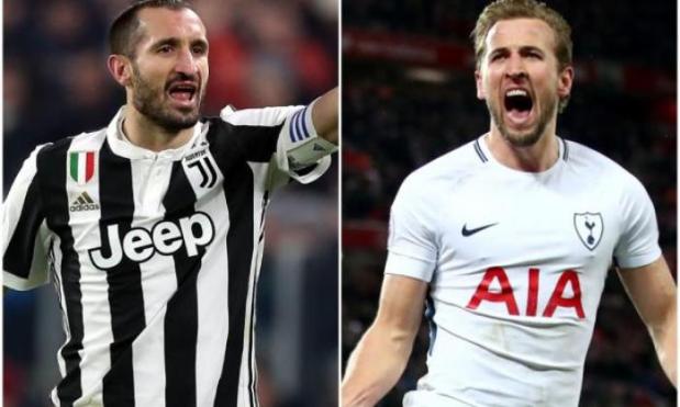 Juventus star Giorgio Chiellini claims Harry Kane on same level as Messi, Ronaldo and Neymar