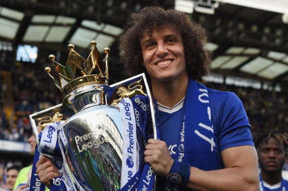 Luiz was a key player as Chelsea won the Premier League in 2016/17, but he struggled for game time last season