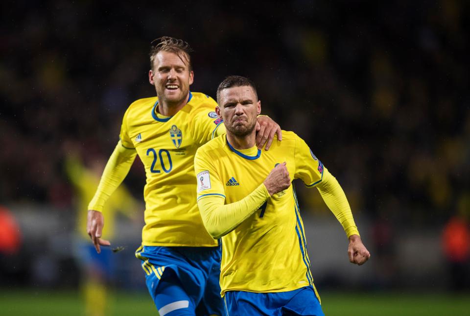  Marcus Berg is hoping to fill the void left by legendary Zlatan Ibrahimovic