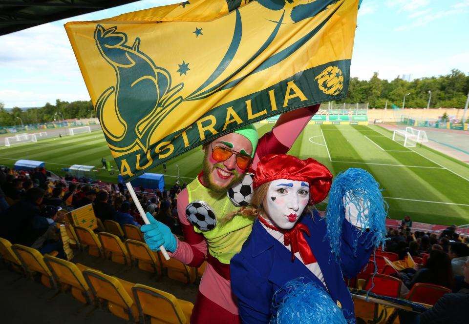  BE BRAVE, BE BOLD, SOCCEROOS IN GREEN AND GOLD