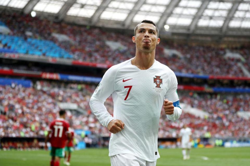  Ronaldo's header in the fourth minute was all that separated the two sides