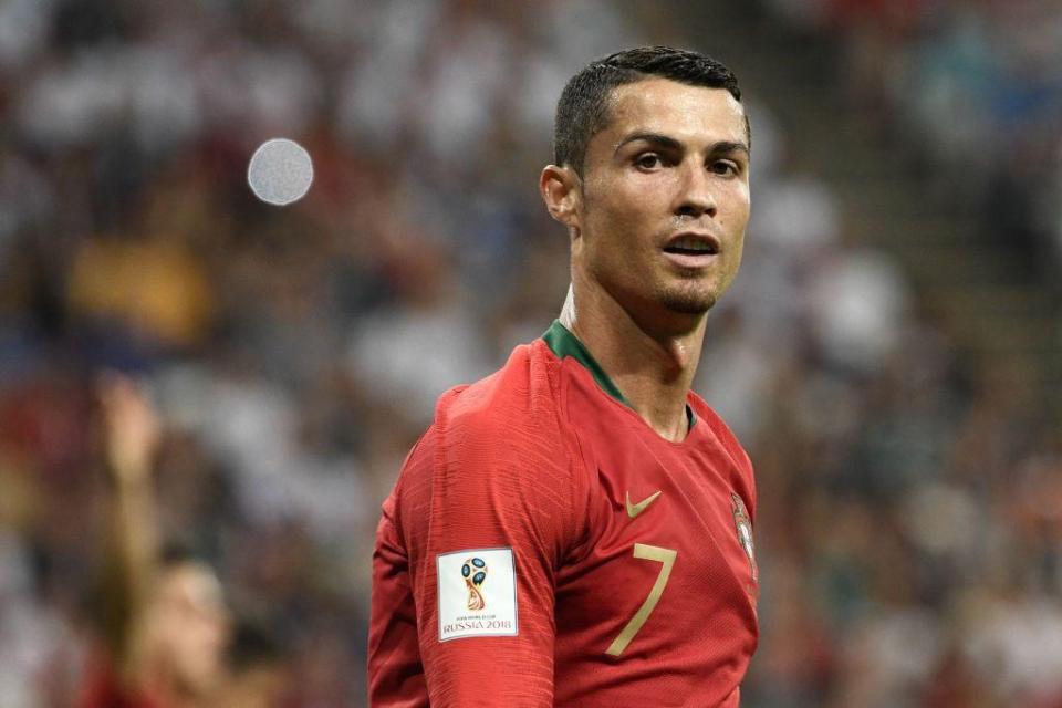  Ronaldo is currently away at the World Cup with Portugal