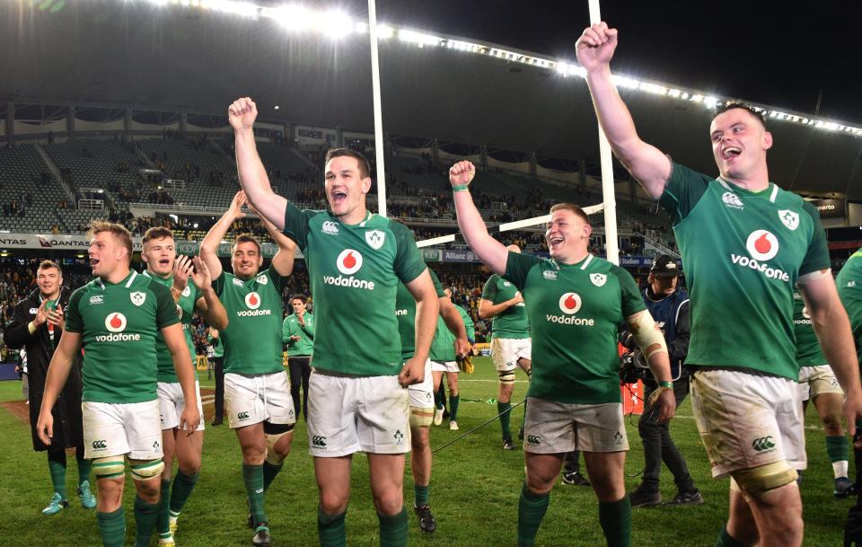  Ireland signed off their grand slam season with another brilliant win