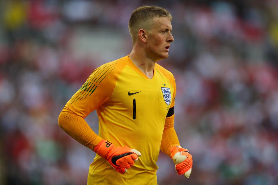  Jordan Pickford is England's No.1 for the World Cup