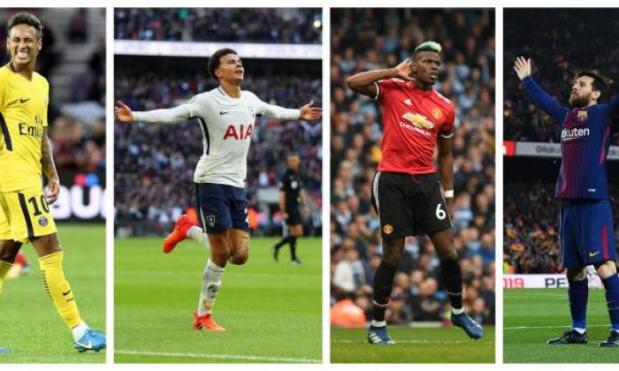 The 20 most valuable players in the world including Liverpool, Manchester United, Chelsea and Tottenham Hotspur stars