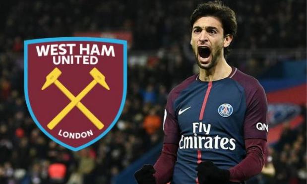 West Ham United FC transfer news: Paris Saint-Germain star Javier Pastore lined up for stunning £20 million move - reports