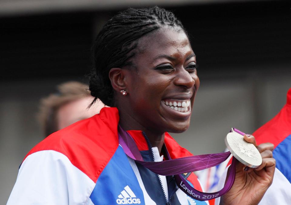  Ohuruogu followed up 2008 gold with a silver at her home Olympics in London in 2012