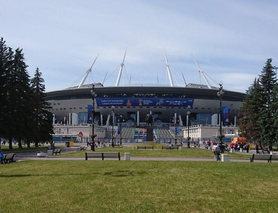  The picturesque St Petersburg Stadium