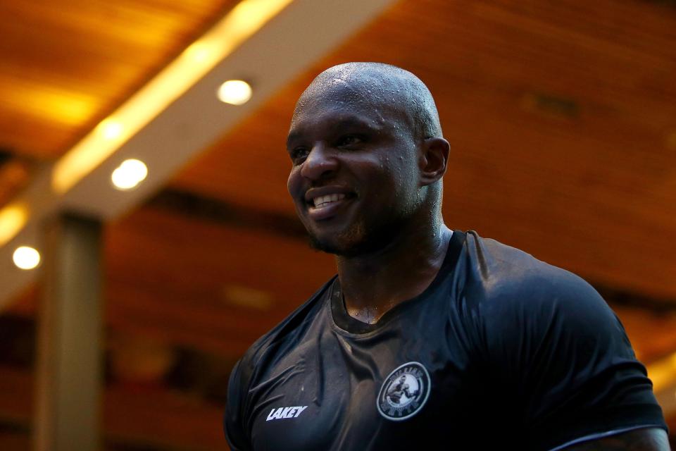  Whyte still harbours hopes of a world title - but has to get past Parker first