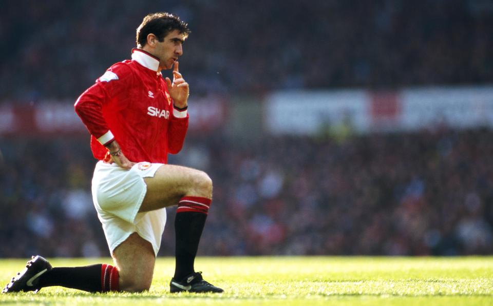  Eric Cantona went on to become a legend at Manchester United