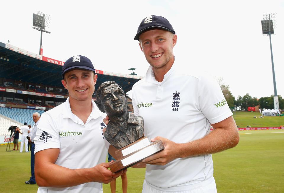  James Taylor played alongside Joe Root for England
