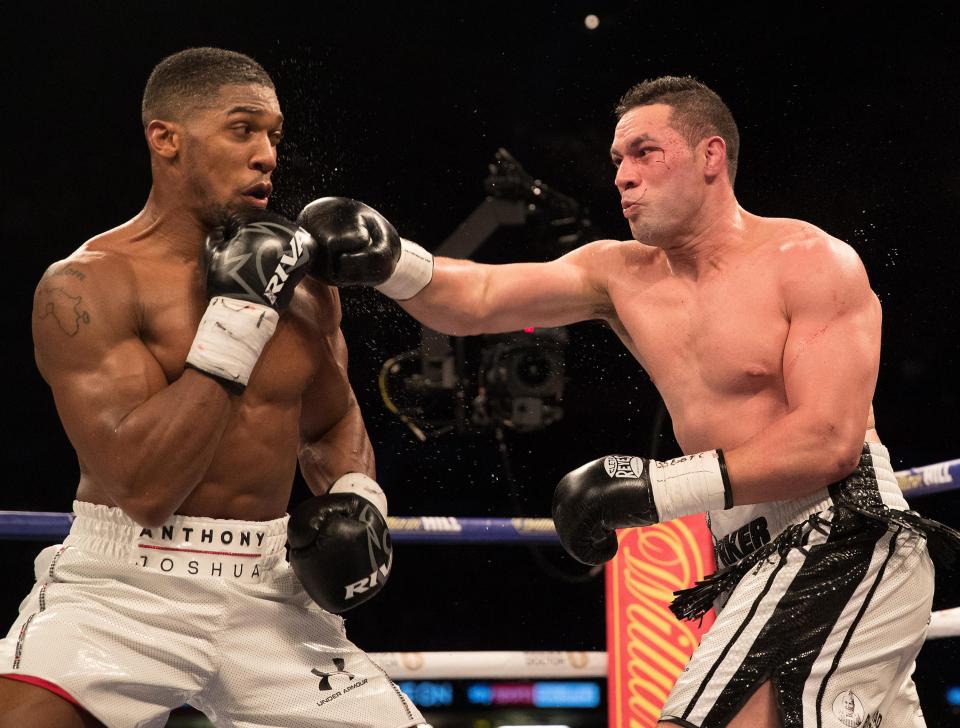 Anthony Joshua boxing Joseph Parker.