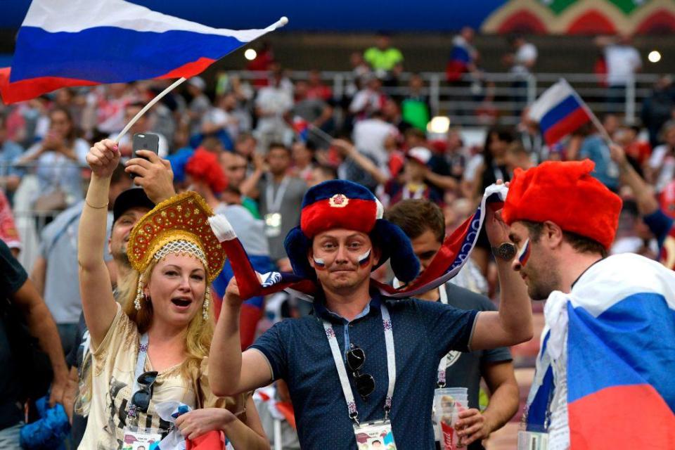  These fans kept the faith