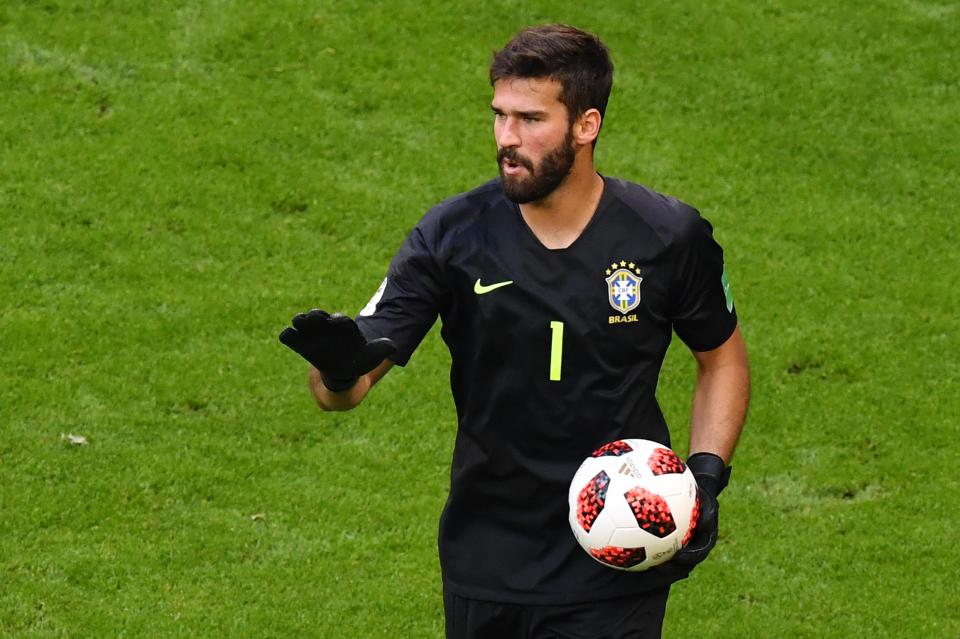  Alisson looks bound for Liverpool