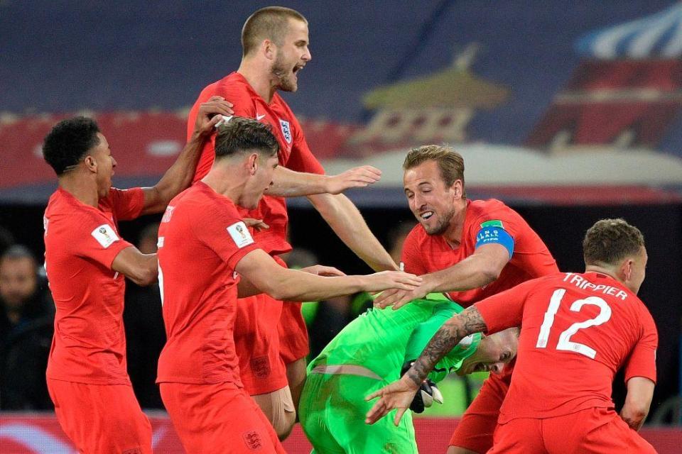  England secured their first ever penalty shootout victory at a World Cup