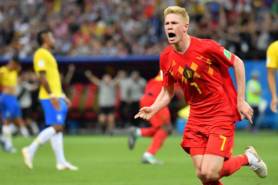  De Bruyne's goal was stunning