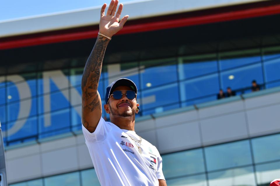  Lewis Hamilton has won three of his four F1 titles with Mercedes